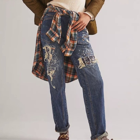 Anthropologie Pilcro The Wanderer Relaxed Jeans Size 29 Tall NWT Brand New - Picture 16 of 16